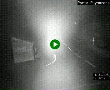 Webcam Col du Puymorens sur N320, en direction de Pas de la Casa (Andorre)