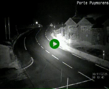 <h2>Webcam Col du Puymorens sur N320, en direction de Pas de la Casa (Andorre)</h2>