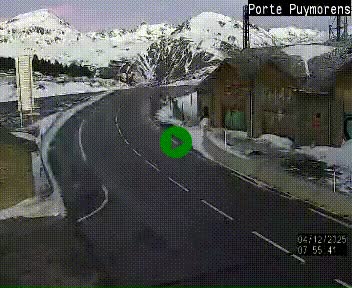 <h2>Webcam Col du Puymorens sur N320, en direction de Pas de la Casa (Andorre)</h2>
