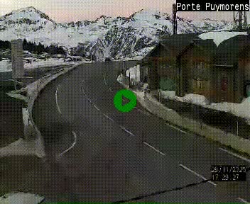 <h2>Webcam Col du Puymorens sur N320, en direction de Pas de la Casa (Andorre)</h2>