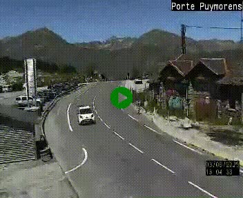 Webcam Col du Puymorens sur N320, en direction de Pas de la Casa (Andorre)