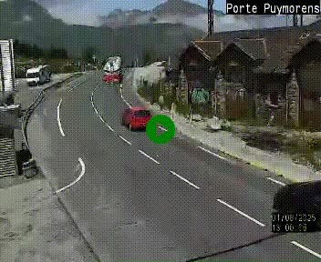 Webcam Col du Puymorens sur N320, en direction de Pas de la Casa (Andorre)