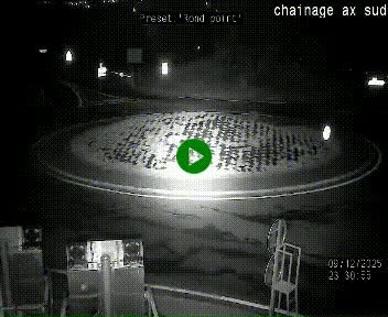 <h2>Webcam au nord d'Ax-les-Thermes au niveau de l'aire de chaînage de la N20. Vue orientée vers les Pyrénées, en direction de Pas de la Case</h2>