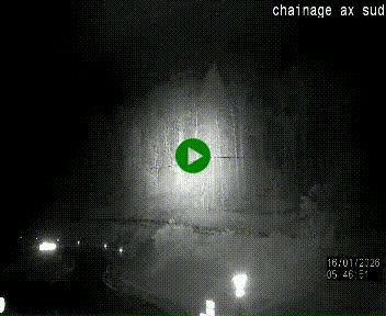 <h2>Webcam au nord d'Ax-les-Thermes au niveau de l'aire de chaînage de la N20. Vue orientée vers les Pyrénées, en direction de Pas de la Case</h2>