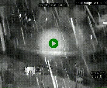 <h2>Webcam au nord d'Ax-les-Thermes au niveau de l'aire de chaînage de la N20. Vue orientée vers les Pyrénées, en direction de Pas de la Case</h2>