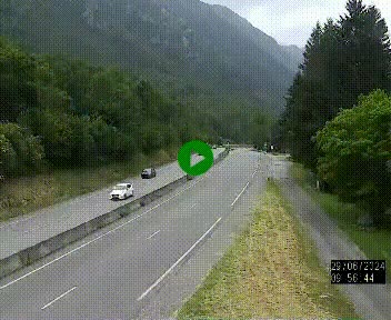<h2>Webcam Ax-les-Thermes sur N20, en direction d'Andorre</h2>