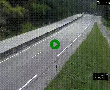 <h2>Webcam Ax-les-Thermes sur N20, en direction d'Andorre</h2>