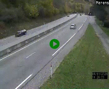 <h2>Webcam dans les Pyrénées à hauteur de Mérens-les-Vals sur N320, en direction de Pas de la Casa (Andorre)</h2>