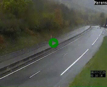 <h2>Webcam dans les Pyrénées à hauteur de Mérens-les-Vals sur N320, en direction de Pas de la Casa (Andorre)</h2>