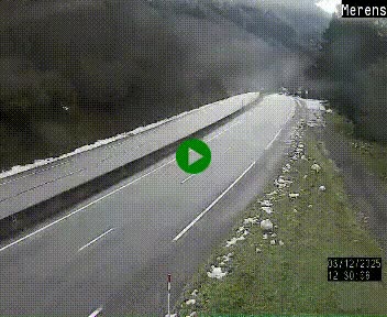 <h2>Webcam dans les Pyrénées à hauteur de Mérens-les-Vals sur N320, en direction de Pas de la Casa (Andorre)</h2>