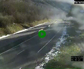 <h2>Webcam Ax-les-Thermes sur N20, en direction d'Andorre</h2>