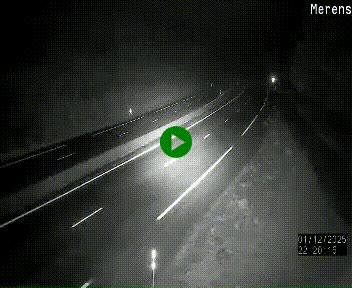 <h2>Webcam dans les Pyrénées à hauteur de Mérens-les-Vals sur N320, en direction de Pas de la Casa (Andorre)</h2>