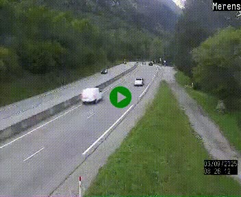 <h2>Webcam Ax-les-Thermes sur N20, en direction d'Andorre</h2>