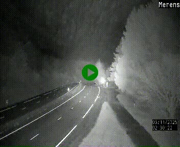 <h2>Webcam dans les Pyrénées à hauteur de Mérens-les-Vals sur N320, en direction de Pas de la Casa (Andorre)</h2>