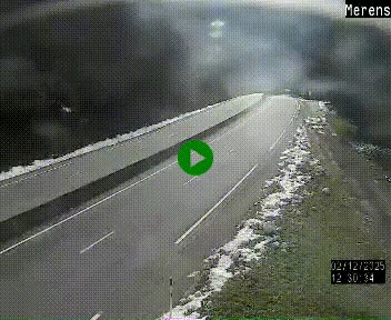 <h2>Webcam dans les Pyrénées à hauteur de Mérens-les-Vals sur N320, en direction de Pas de la Casa (Andorre)</h2>