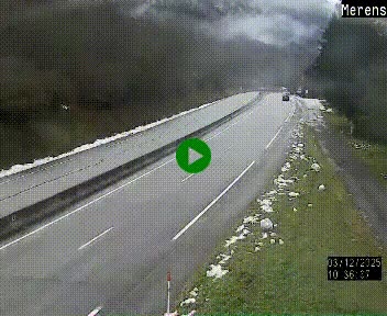 <h2>Webcam Ax-les-Thermes sur N20, en direction d'Andorre</h2>