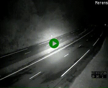 <h2>Webcam dans les Pyrénées à hauteur de Mérens-les-Vals sur N320, en direction de Pas de la Casa (Andorre)</h2>