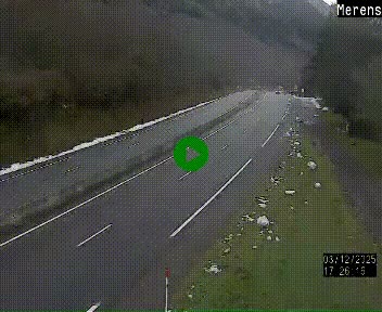 <h2>Webcam Ax-les-Thermes sur N20, en direction d'Andorre</h2>