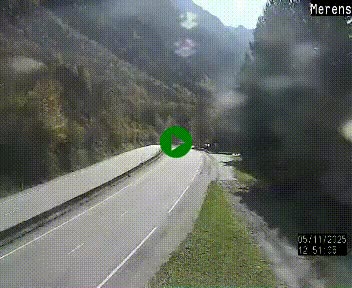 <h2>Webcam dans les Pyrénées à hauteur de Mérens-les-Vals sur N320, en direction de Pas de la Casa (Andorre)</h2>