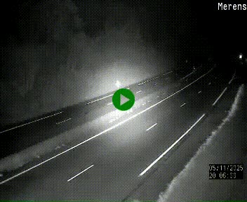 <h2>Webcam dans les Pyrénées à hauteur de Mérens-les-Vals sur N320, en direction de Pas de la Casa (Andorre)</h2>