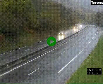 <h2>Webcam dans les Pyrénées à hauteur de Mérens-les-Vals sur N320, en direction de Pas de la Casa (Andorre)</h2>