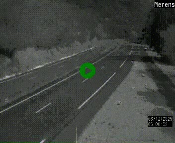 <h2>Webcam dans les Pyrénées à hauteur de Mérens-les-Vals sur N320, en direction de Pas de la Casa (Andorre)</h2>