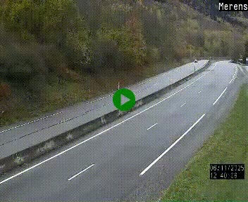 <h2>Webcam Ax-les-Thermes sur N20, en direction d'Andorre</h2>