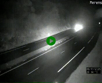 <h2>Webcam dans les Pyrénées à hauteur de Mérens-les-Vals sur N320, en direction de Pas de la Casa (Andorre)</h2>