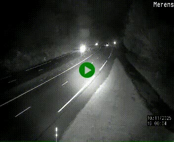 <h2>Webcam dans les Pyrénées à hauteur de Mérens-les-Vals sur N320, en direction de Pas de la Casa (Andorre)</h2>