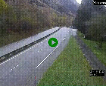 <h2>Webcam dans les Pyrénées à hauteur de Mérens-les-Vals sur N320, en direction de Pas de la Casa (Andorre)</h2>