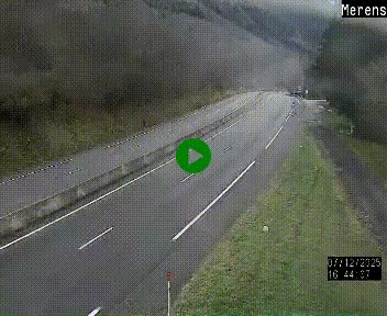 <h2>Webcam Ax-les-Thermes sur N20, en direction d'Andorre</h2>