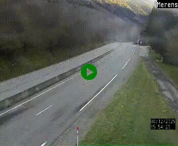 <h2>Webcam Ax-les-Thermes sur N20, en direction d'Andorre</h2>