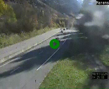 <h2>Webcam Ax-les-Thermes sur N20, en direction d'Andorre</h2>