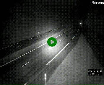 <h2>Webcam dans les Pyrénées à hauteur de Mérens-les-Vals sur N320, en direction de Pas de la Casa (Andorre)</h2>