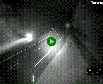 <h2>Webcam dans les Pyrénées à hauteur de Mérens-les-Vals sur N320, en direction de Pas de la Casa (Andorre)</h2>
