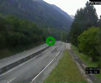 <h2>Webcam Ax-les-Thermes sur N20, en direction d'Andorre</h2>