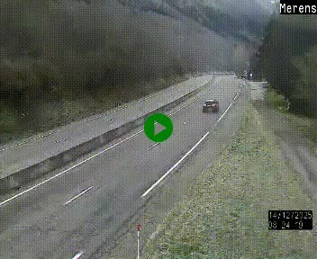 <h2>Webcam Ax-les-Thermes sur N20, en direction d'Andorre</h2>
