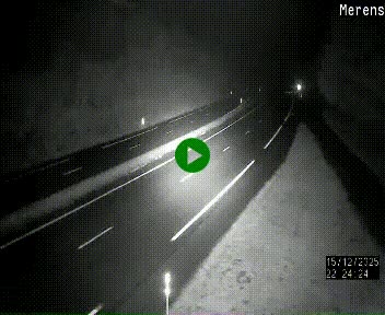 <h2>Webcam dans les Pyrénées à hauteur de Mérens-les-Vals sur N320, en direction de Pas de la Casa (Andorre)</h2>