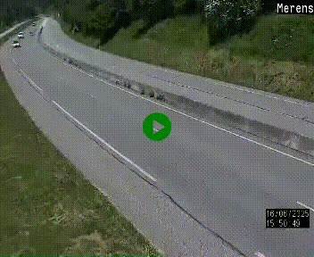 <h2>Webcam Ax-les-Thermes sur N20, en direction d'Andorre</h2>