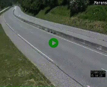 <h2>Webcam Ax-les-Thermes sur N20, en direction d'Andorre</h2>