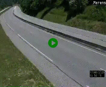 Webcam Ax-les-Thermes sur N20, en direction d'Andorre