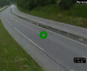 Webcam Ax-les-Thermes sur N20, en direction d'Andorre