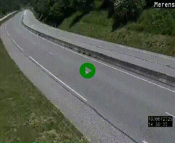<h2>Webcam Ax-les-Thermes sur N20, en direction d'Andorre</h2>