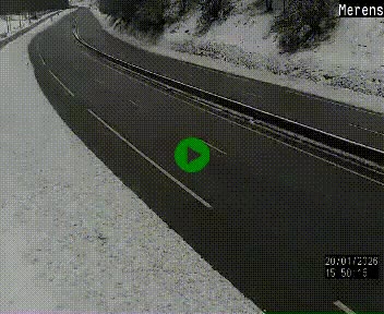 <h2>Webcam Ax-les-Thermes sur N20, en direction d'Andorre</h2>