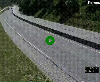 <h2>Webcam Ax-les-Thermes sur N20, en direction d'Andorre</h2>