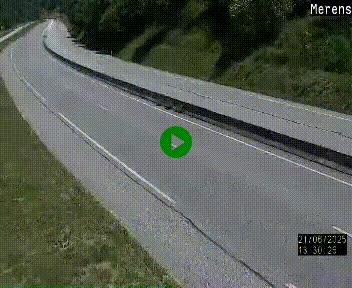 <h2>Webcam Ax-les-Thermes sur N20, en direction d'Andorre</h2>