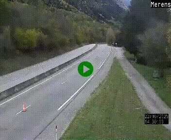 <h2>Webcam Ax-les-Thermes sur N20, en direction d'Andorre</h2>