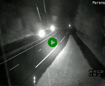 <h2>Webcam dans les Pyrénées à hauteur de Mérens-les-Vals sur N320, en direction de Pas de la Casa (Andorre)</h2>