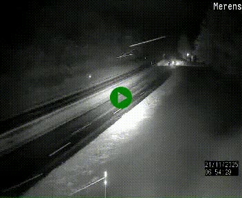 <h2>Webcam dans les Pyrénées à hauteur de Mérens-les-Vals sur N320, en direction de Pas de la Casa (Andorre)</h2>