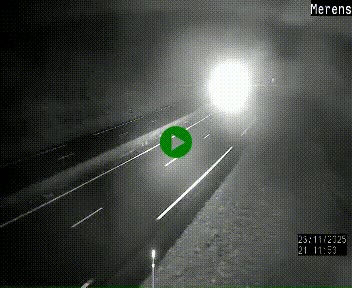 Webcam Ax-les-Thermes sur N20, en direction d'Andorre